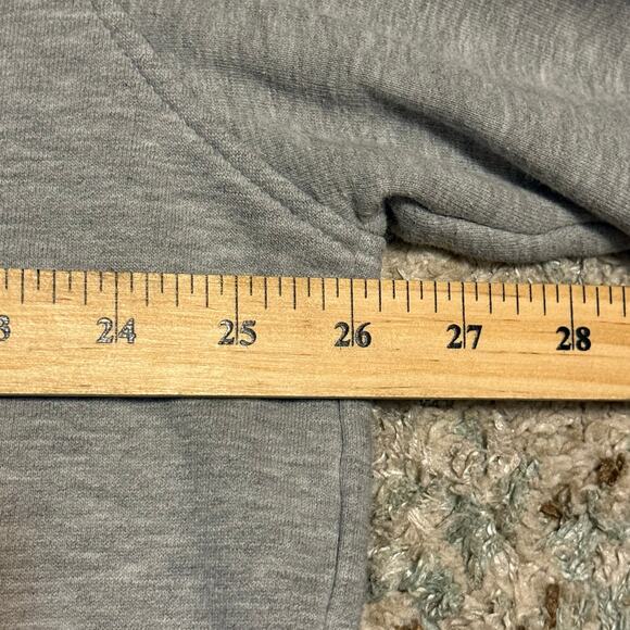 Vintage Nike Spellout Center Swoosh Hoodie Size XL Gray 2000s - Picture 5 of 6